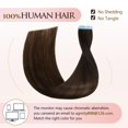 thumbnail image 2 of Extensiones de cabello AGMITY Tape en cabello humano 100% real, 40 g, 2 of 6