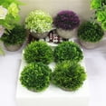 thumbnail image 4 of Gwong Decoración hogareña Flor artificial planta hierba papel pulpa olla bonsai ornamento jardín escritorio decoración Gwong 21040484, 4 of 7
