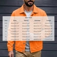 thumbnail image 3 of Hulanddfd Men's Denim Jacket Button Down Turn Down Collar Long Sleeve Casual Trucker Coat with Pockets Vintage Outerwear for Fall Winter Daily Wear Outdoor Travel Streetwear, 3 of 6