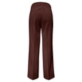 thumbnail image 4 of Dress Pants Women 2026 Elastic High Waist Wide Straight Leg Trousers Business Casual Office Work Pants Slacks, 4 of 4
