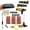 44PCS, variant on Emergency Tire Repair Kit - Heavy-Duty Glue & Rubber Strips for Flat Puncture Fix on Cars/Trucks/RVs, On-the-Go Safety Solution