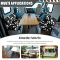 thumbnail image 3 of FOR U DESIGNS Skull Pattern 2 Pcs RV Dinette Cushion Covers Replacement RV Dinette Booth Seats Cover Elastic Sofa Chair Cover Furniture Protector for RV Camper Car Bench, 3 of 7
