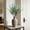 Green, variant on Artificial Lavender and Monkey Grass - Faux Plastic Plants with Realistic Green Blooms, Weather Resistant Fake Greenery for Garden Porch Office Home Decor, Maintenance-Free Floral Arrangement
