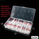 thumbnail image 3 of Nail Tips SITELENABY Duck Feet Flare Clear para uñas acrílicas, 3 of 7