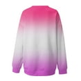 thumbnail image 4 of PENGXIANG Femmes Tops Sweat-Shirt Col à Manches Longues Femmes Sweat-Shirt Léger Décontracté Noir L, 4 of 4