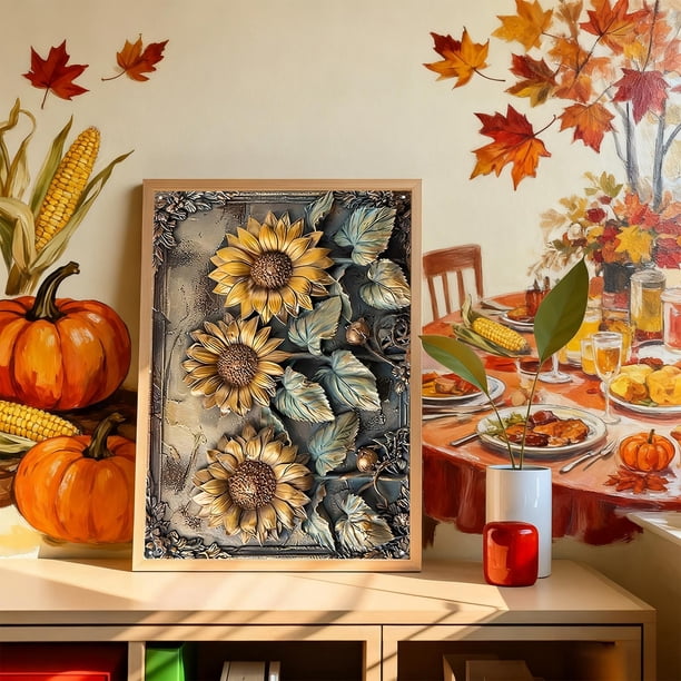 Arte de chapa metálica impermeable y con protección solar, decoración de pared de hierro forjado.