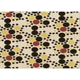 thumbnail image 1 of Ahgly Company Machine Washable Indoor Rectangle Transitional Khaki Gold Area Rugs, 4' x 6', 1 of 7