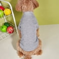 thumbnail image 4 of Basic Blank T-Shirt for Small Dogs Soft Breathable Dog Tee Pullover Design Plain Color Pet Clothing Summer Puppy Cat Cloth Lightweight Vacation Apparel, 4 of 9