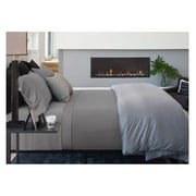 Homehours Active Comfort Sheet Set, Ultra-Soft, Breathes Better Than Cotton - Pewter, Queen