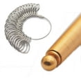 thumbnail image 2 of One Pc Ring Sizes Mandrel Stick Finger Gauge Ring Sizer Measuring Tools For Jewelry 290mm (Ring+Stick), 2 of 3