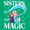 thumbnail image 3 of Frozen - Sister Are Magic - Toddler And Youth Short Sleeve Graphic T-Shirt, 3 of 5