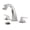 Brushed Nickel, variant on TVOFEK Matte Black Bathroom Faucet 3 Hole, Widespread Bathroom Sink Faucets with Metal Pop up Drain and Supply Lines, Lead-Free 8 inch Faucet for Restroom Farmhouse