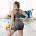 thumbnail image 4 of Conjunto De Yoga Trajes de ropa deportiva para mujer Traje deportivo sin costuras portátil Artículos deportivos elásticos, 4 of 7