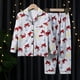 thumbnail image 1 of Spiderman Marvels Pijamas para niños Niños Ropa de algodón Pantalones Conjunto Ropa de dormir de dibujos animados Pijamas para niños para niñas Trajes Niño Pyjama16 altura 130-140 cm Gao Jinjia LED, 1 of 2