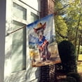 thumbnail image 2 of American Hairless Terrier Cowboy Welcome House Flag, 2 of 5