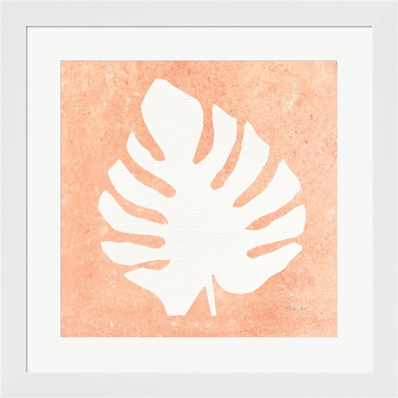 Tropical Fun Palms Silhouette II by Courtney Prahl, Framed Wall Art, 19.75W x 19.75H