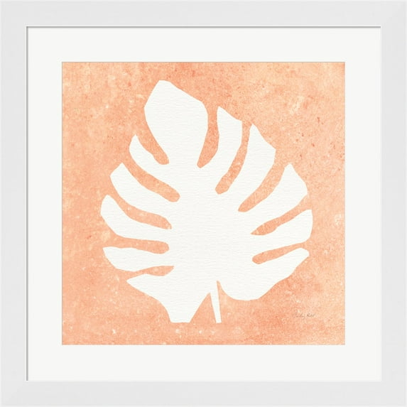 Tropical Fun Palms Silhouette II by Courtney Prahl, Framed Wall Art, 19.75W x 19.75H