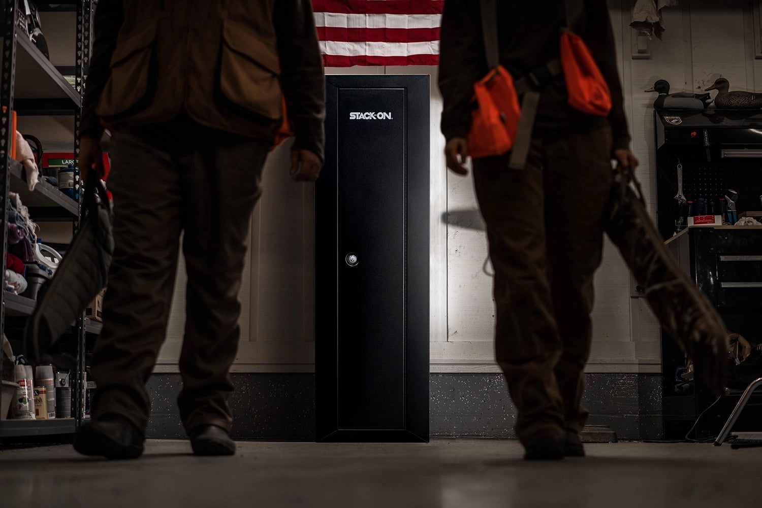 Stack-On 10 Gun Security Cabinet, Black