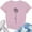 Pink, variant on Tittly T Shirts for Women Graphic Tees Women's Spring Round Neck Letter Printed Mother Loose Casual Short Sleeved T Shirt Tshirts Shirts Spring Tops for Women Black L