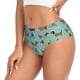 thumbnail image 2 of Balery winter ski Dachshund Ropa Interior de Algodón para Mujer con Dibujo – Braguitas Cómodas y Elásticas, Estilo Clásico-4X-Large, 2 of 6