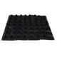 thumbnail image 4 of Bolsa colgante de 56 bolsillos para flores y plantas de balcón, macetero vertical de pared de color negro, 4 of 7