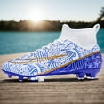 thumbnail image 1 of Zapatillas de fútbol unisex top tacos de fútbol botas de fútbol no deslizantes zapatillas de zapatillas para exteriores para el entrenamiento, 1 of 9
