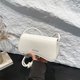 thumbnail image 5 of Bolso Hobo Hombro para Mujeres Correa Ajustable Pu Cu Cuero Sólido Color Tierras Viajar Por, 5 of 9