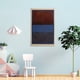thumbnail image 4 of Póster de arte de pared con impresión de Mark Rothko Rust And Blue de 1953, regalos, impresiones para dormitorio, decoración del hogar, cuadros colgantes, carteles de pintura en lienzo de 12 x 18, 4 of 6