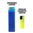thumbnail image 5 of G.E.I. Ginormous Lighter, Adjustable, Butane Lighter, Value Pack, Assorted, Solid Print, 2 Pack, 5 of 5