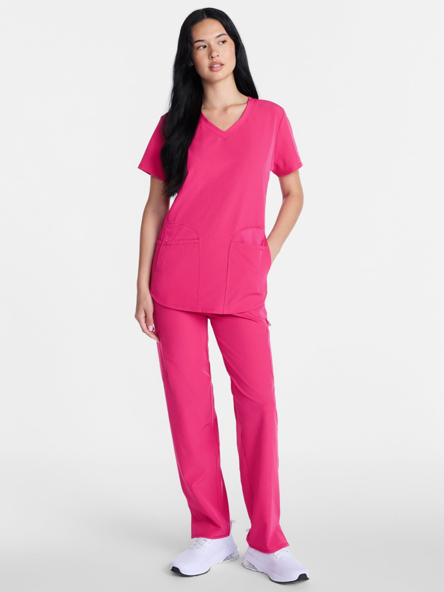 Grey's Anatomy Women's Scrub Top with Short Sleeves, Sizes S-3XL