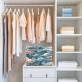 thumbnail image 6 of Storage Box With Lid 16.5x12.6x11.8In Foldable Stacked Household Storage Box Cartoon Blue Cloud, 6 of 7