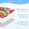 thumbnail image 4 of Ironing Mat Portable Ironing Blanket for Table Top Travel Ironing Pad for Washer Dryer 27.6" x 47.2" Bright Blossoms, 4 of 6