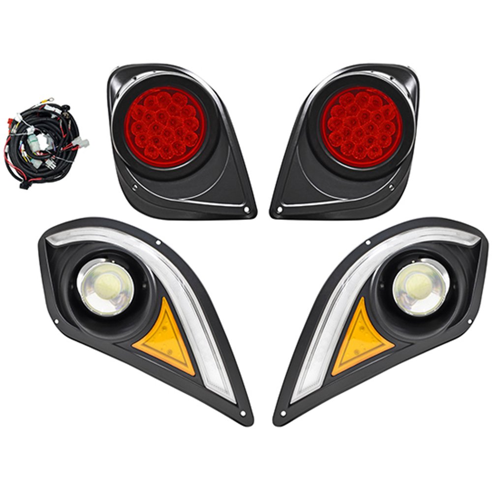 RHOX Golf Cart Yamaha Drive 2 LED Light Kit w/ RGBW Accent Lights