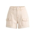 thumbnail image 5 of Time and Tru Women's Utility Shorts, 4" Inseam, Sizes 0-22, 5 of 5