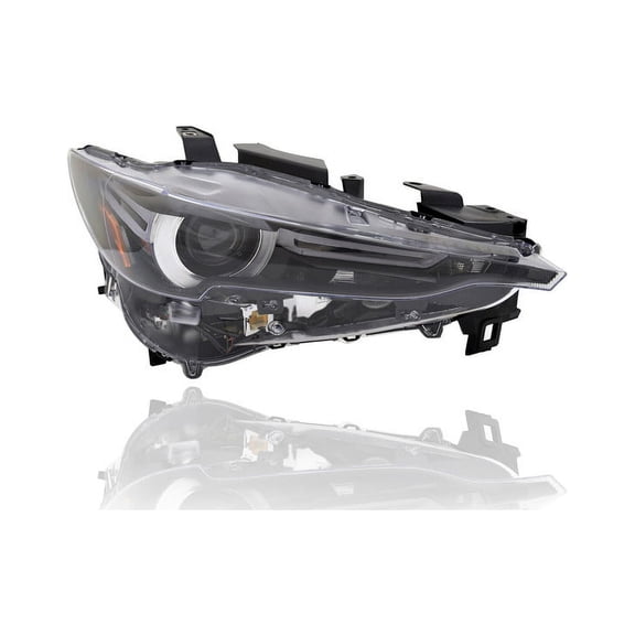 Headlight Assembly - Compatible/Replacement for '21-21 Mazda CX-5 Touring/Carbon/GT/Signature - LED With Auto Leveling System - Right Hand - Passenger - KL2L51031E