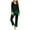 Green, variant on Jamicy New Pajamas for Women Casual Fashion Gradient Print Casual Long Sleeve Top with Long Pants Pajamas Set Ladies Loungewear Plus Size