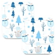 thumbnail image 7 of Yayeee LED Night Lights with Motion Detectors Auto Dusk to Dawn Light Sensors, 2 Pack, Blue Simple Cartoon Snowmen, 7 of 7