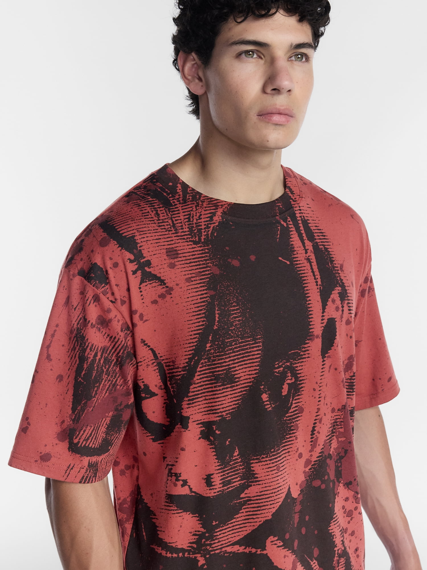 Chucky Men's and Big Men's Halloween Graphic Tee with Short Sleeves, Sizes XS-5XL