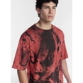 thumbnail image 4 of Chucky Men's and Big Men's Halloween Graphic Tee with Short Sleeves, Sizes XS-5XL, 4 of 5
