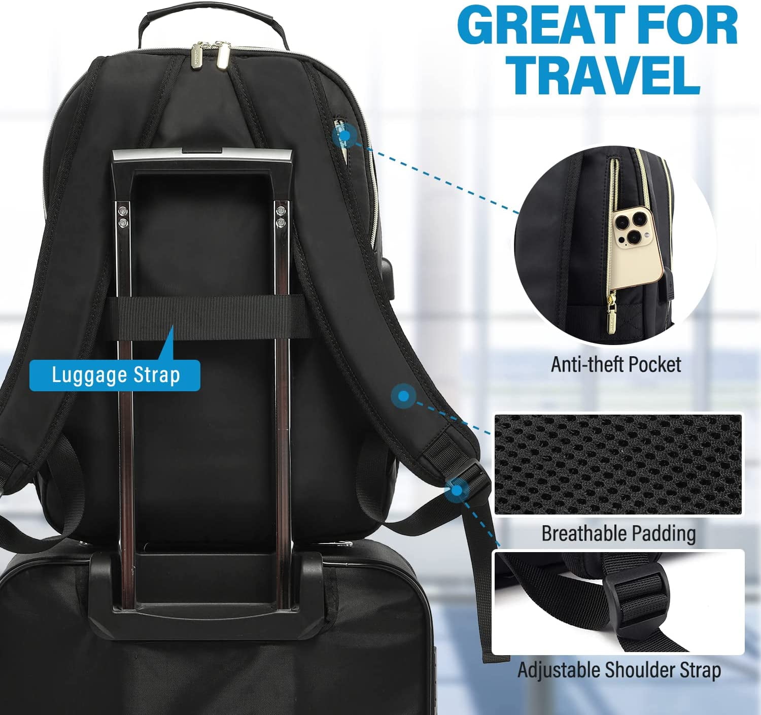 Laptop bags unity plaza top