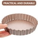 thumbnail image 3 of 3PCS, 3.5Inch Tart Pan Removable Bottom Non-Stick Tin,Suitable for DIY Making Small Tarts at Home. Champagne Gold Appearance., 3 of 5