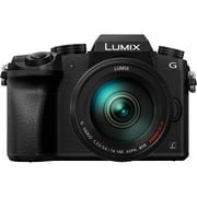 Panasonic LUMIX G7 Interchangeable Lens HD Black DSLM Camera with 14-140mm Lens