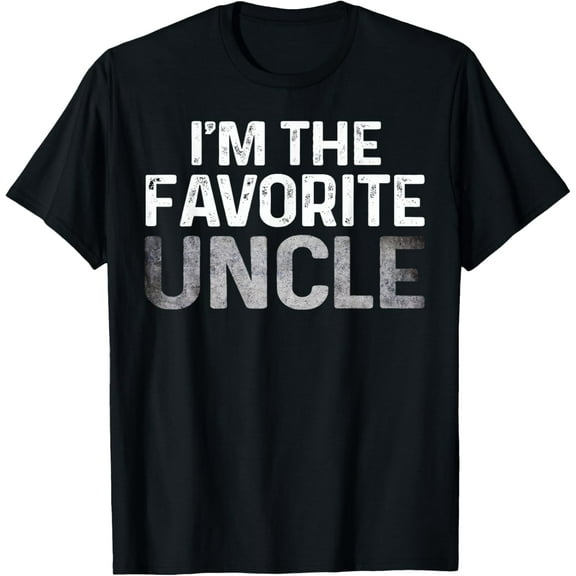 I'm The Favorite Uncle - Tee from Niece Nephew T-Shirt