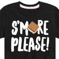thumbnail image 3 of Instant Message - Camping - S'more Please! - Toddler & Youth Short Sleeve Graphic T-Shirt, 3 of 6