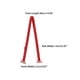 thumbnail image 3 of Tirantes de sujetador INSPIRE CHIC para mujeres, 2 pares, ancho de 10/12/15/18/20 mm, tirantes elásticos ajustables para hombros, rojos-puros-10 mm, 3 of 5