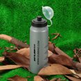 thumbnail image 4 of GUB GUB 1000ml botella de agua de deportes al aire libre Portable con paja tapa tapa para ciclismo senderismo Camping viaje GUB Botella deportiva, 4 of 4