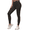 Black, variant on Women's V Waist High Waisted Seamless Leggings Scrunch Butt Workout Pants
