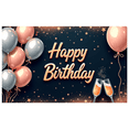 thumbnail image 6 of Yatrandify Decorative Design Happy Birthday Banner Balloon Decoration Celebration Banner for Birthday Party Indoor Decoration Photo Shoot, 6 of 8
