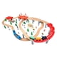 thumbnail image 3 of Juego de vías de tren, juguete de construcción de madera, juguete de desarrollo, pista de rompecabezas, juguetes de construcción Montessori, juguete, 3 of 9