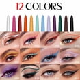 thumbnail image 3 of ONLYEOR 12 Colors Eyeliner Set, Colored Matte Gel Eyeliner Pencils Set for Women, Waterproof Long Lasting Retractable Matte Colorful Eyeliner, Waterproof Smudgeproof Long Lasting Gel Eye Liner, 3 of 7
